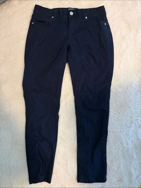 crown & ivy Navy Skinny Jeans for Women
